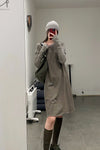 BORIS BIDJAN SABERI Light Grey Cashmere Hat KNHAT2 FPI30001